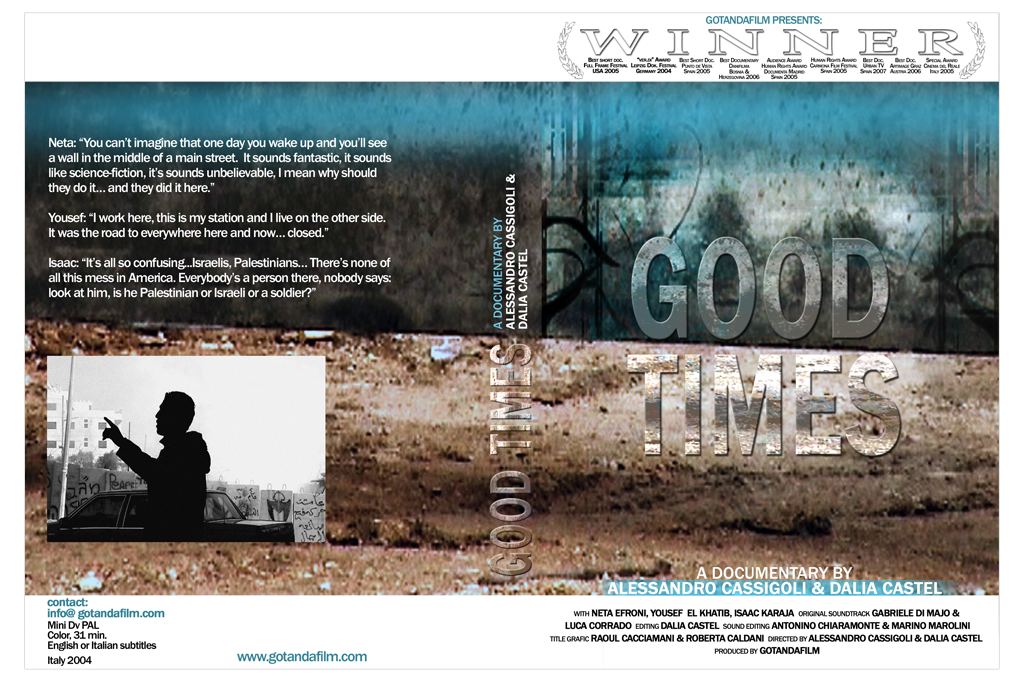 GOOD TIMES ° Film DVD Covergestaltung